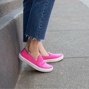 Rothy’s The Original Slip On Sneaker Bubblegum Pink Women’s Size 7